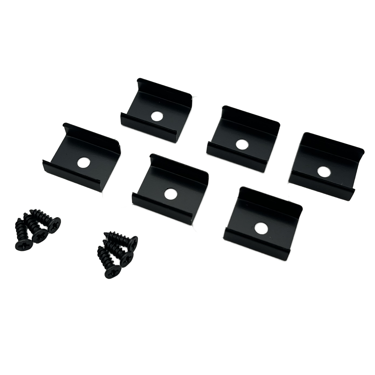 Set bevestigingsclups Lite Track (6 st)